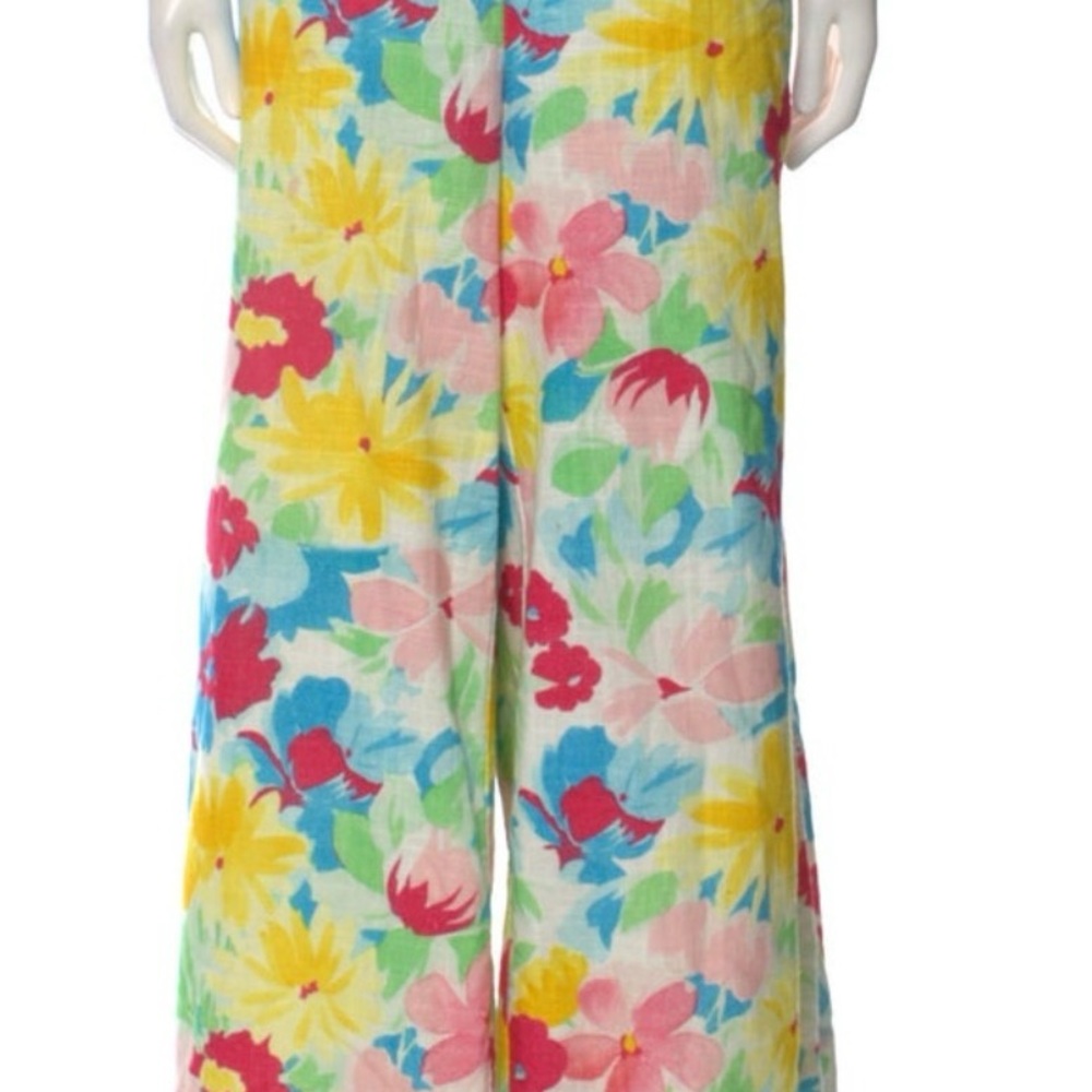 Frances Valentine Floral Wide Leg Pant